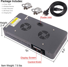 Load image into Gallery viewer, ViparSpectra®Updated LED Aquarium Light 110W Timer Control Series V165