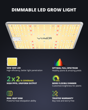 Load image into Gallery viewer, ViparSpectra 2024 V1000 100W LED Grow Light
