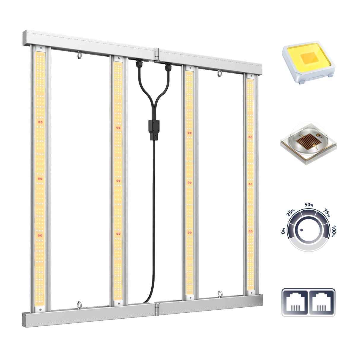 Viparspectra ul certified 300w deals led grow light